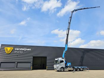 FH 16 750 8x4 / RETARDER / FASSI 71 TM + JIB